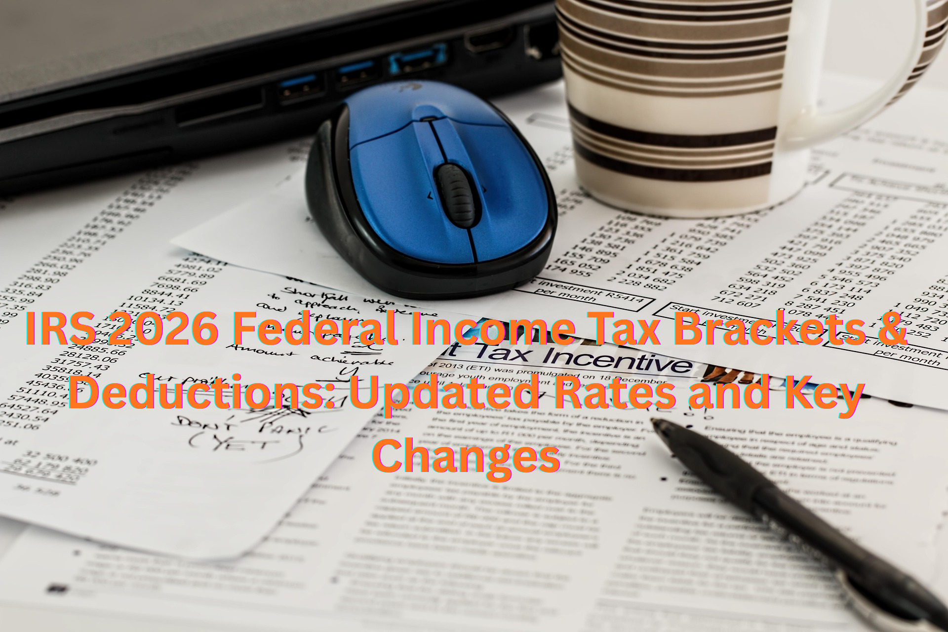 Irs 2026 Federal Income Tax Brackets Deductions Updated Rates And